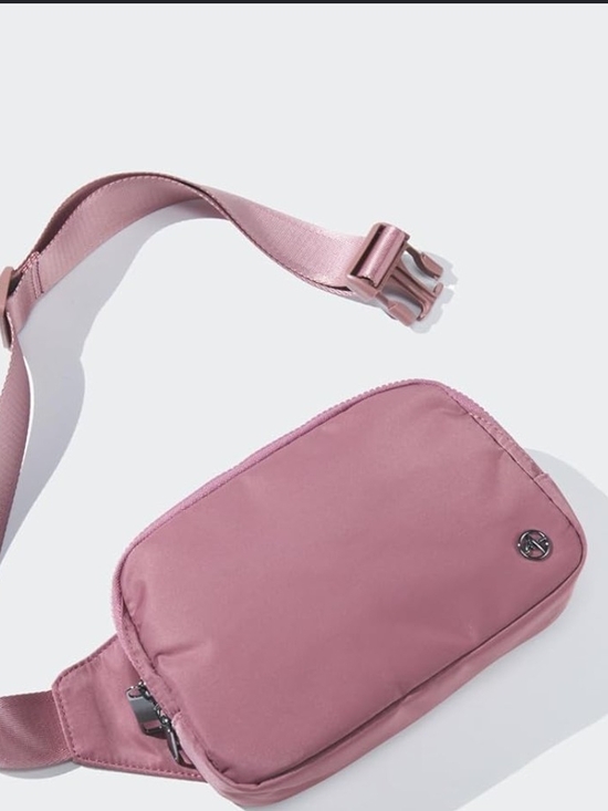 lululemon athletica Handbags - lululemon rose-pink Nylon Organizer Sling Belt Bag